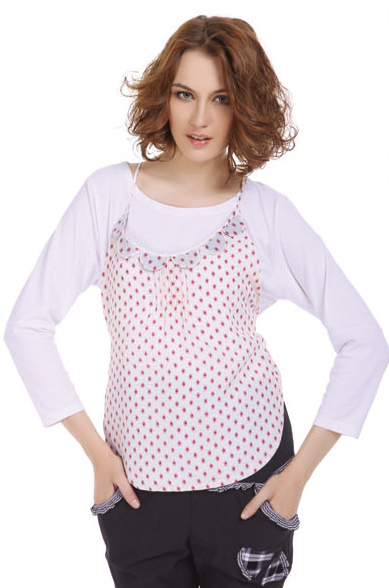 衣+康防輻射花瓣肚兜