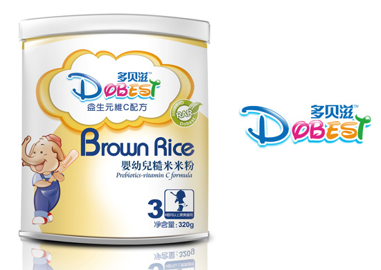 多貝滋益生元維c配方糙米米粉