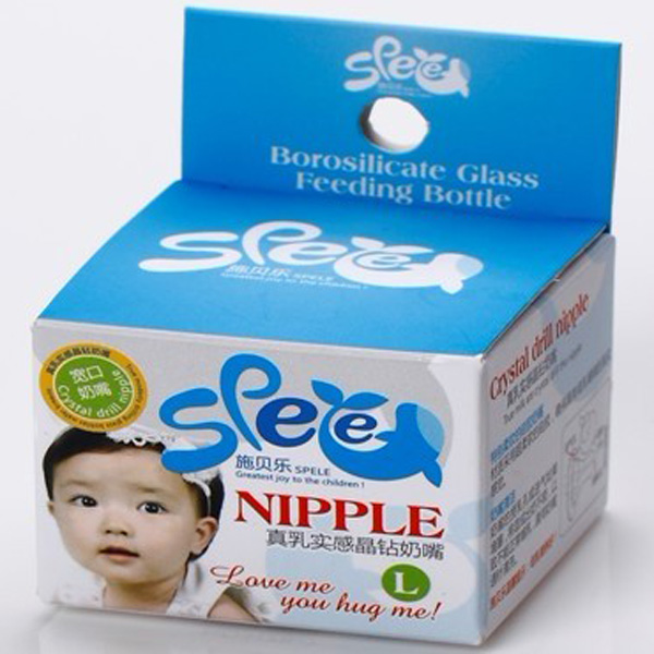 施貝樂真乳實(shí)感晶鉆奶嘴NZB-7