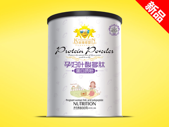 金盾愛(ài)嬰孕婦葉酸多肽蛋白質(zhì)粉800g