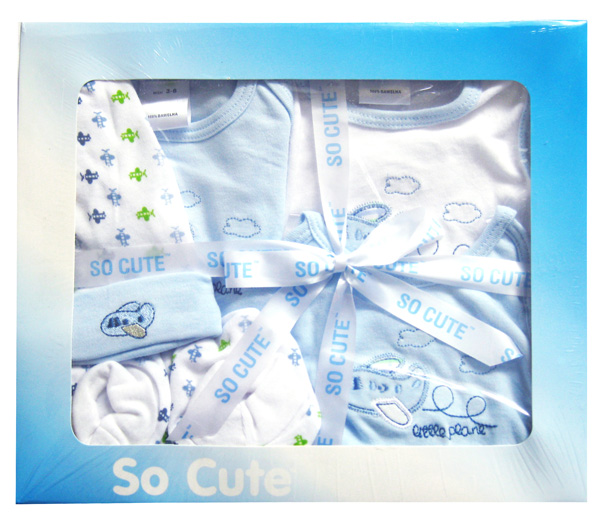 潤(rùn)羽康蘭色嬰兒套裝禮盒