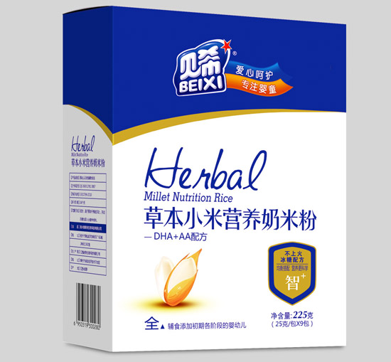 貝希DHA+AA配方營養(yǎng)奶米粉