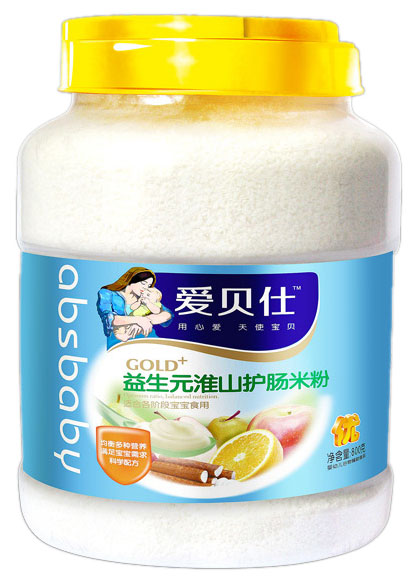 愛(ài)貝仕益生元淮山護(hù)腸米粉