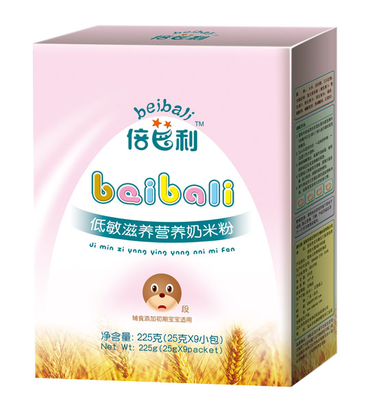 倍芭利低敏滋養(yǎng)營養(yǎng)奶米粉盒裝