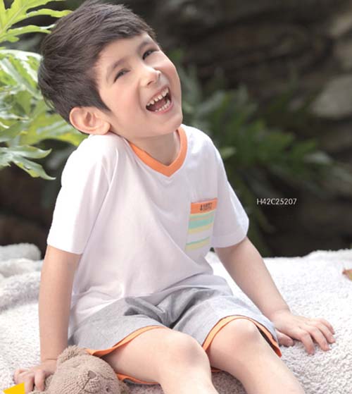 快樂城堡時尚套裝男童夏