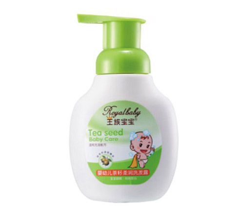 王族寶寶嬰幼兒茶籽柔潤洗發(fā)露220ml