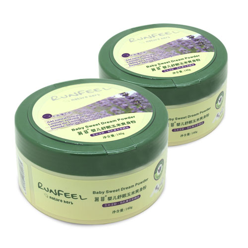 潤(rùn)菲嬰兒舒眠玉米爽身粉