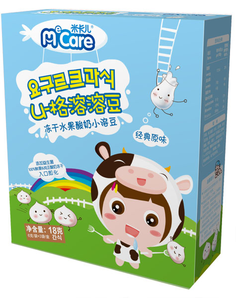 米卡兒原味凍干水果酸奶小溶豆