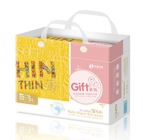 親撫薄系列嬰兒紙尿褲S碼32片小包