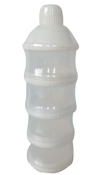 頑皮熊四層簡(jiǎn)易奶粉盒