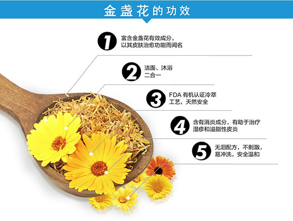 拉米扎比嬰幼兒金盞花沐浴露