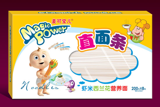 麥可寶兒蝦米西蘭花營(yíng)養(yǎng)面