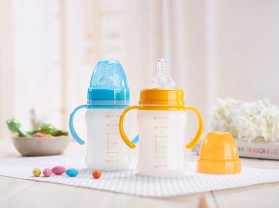 樂米樂有柄寬口奶瓶(180ml)