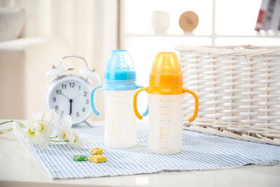 樂米樂有柄寬口奶瓶(240ml)