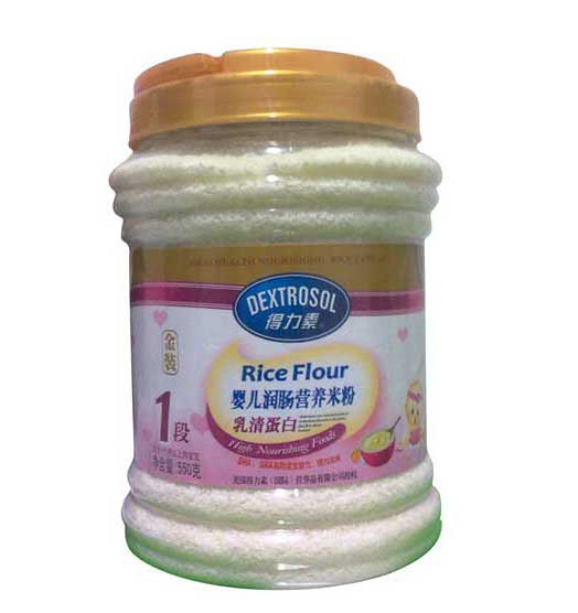 得力素乳清蛋白嬰兒潤(rùn)腸營(yíng)養(yǎng)米粉