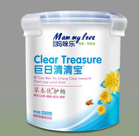巨日媽咪樂護(hù)暢型清清寶固體飲料