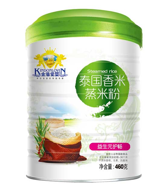 金盾愛嬰益生元護暢泰國香米蒸米粉