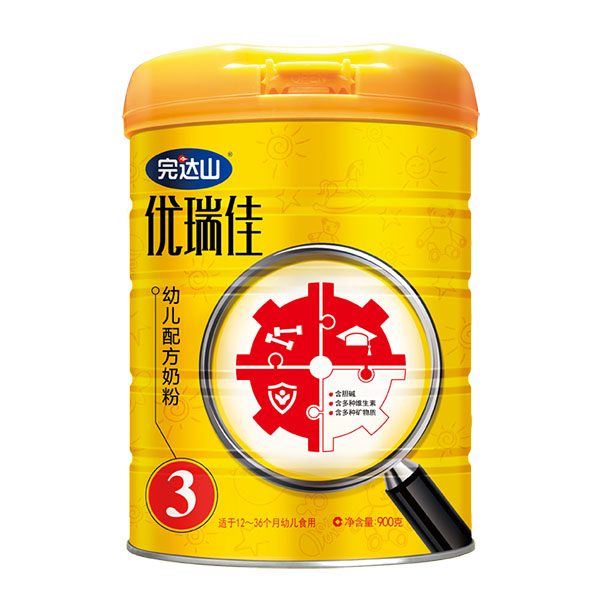 完達(dá)山優(yōu)瑞佳幼兒配方奶粉(3段)