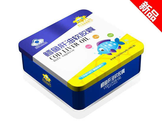 金盾愛(ài)嬰鱈魚(yú)肝油軟膠囊
