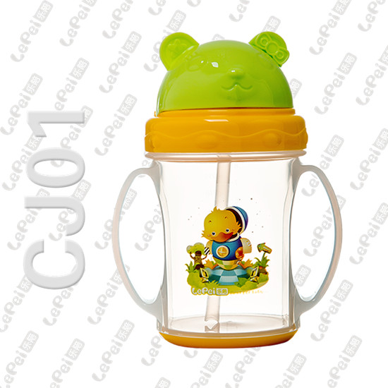 樂陪吸管水壺綠