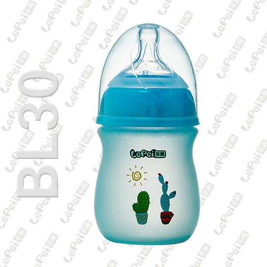 樂陪無柄玻璃奶瓶