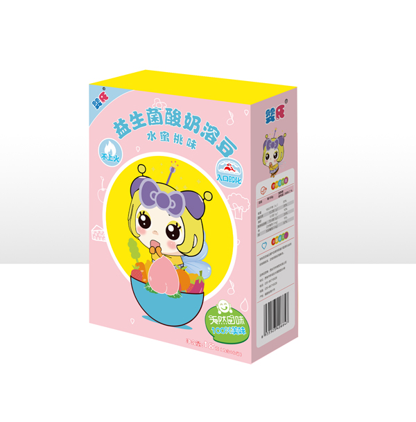 嬰氏益生菌酸奶溶溶豆-水蜜桃味