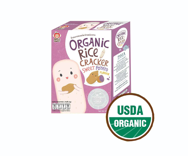 蘋果猴純天然米餅甜土豆味