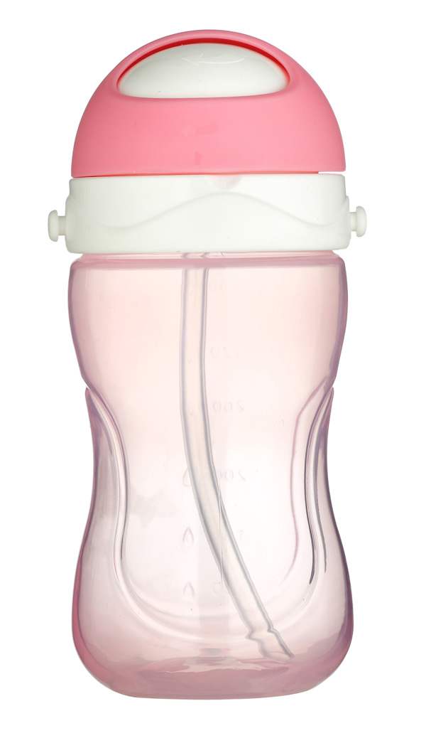 小蘋果吸管水杯 紅色