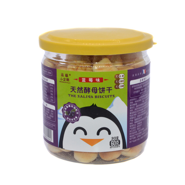 南極小企鵝天然酵母餅干藍(lán)莓味