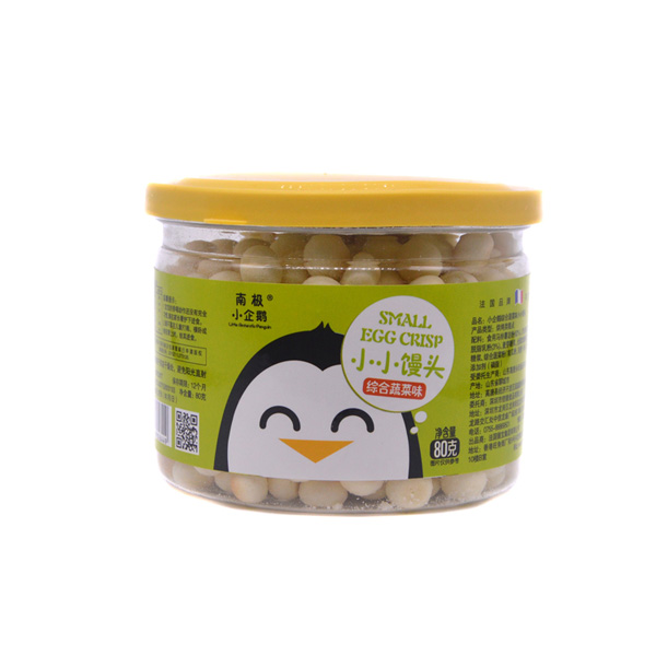 南極小企鵝小小饅頭綜合蔬菜味