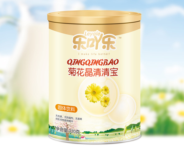 樂(lè)吖樂(lè)菊花晶清清寶罐裝