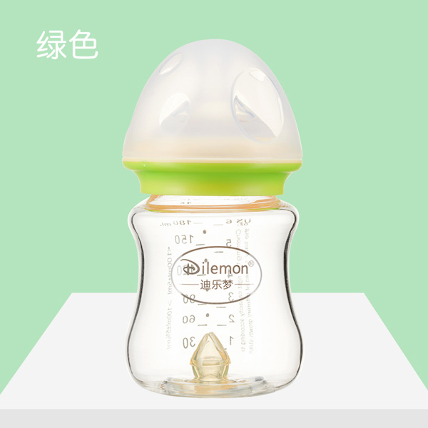 迪樂夢高鵬硅玻璃奶瓶5043綠色
