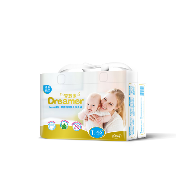 柔非凡夢(mèng)想家蘆薈精華嬰兒學(xué)步褲L46