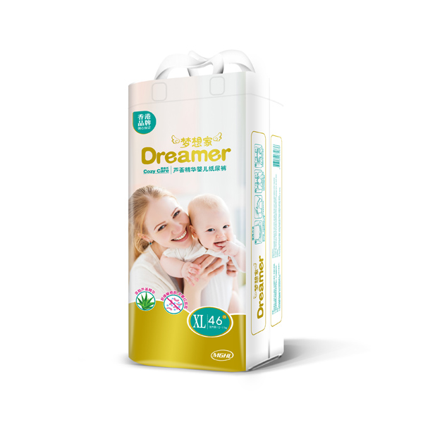 柔非凡夢想家蘆薈精華嬰兒紙尿褲XL46