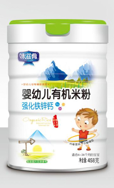 味滋肴嬰幼兒有機米粉-強化鐵鋅鈣