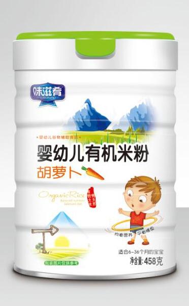 味滋肴嬰幼兒有機米粉-胡蘿卜