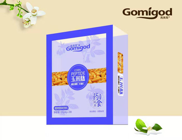 高美高玉米肽橘皮桃仁火麻仁植物固體飲料