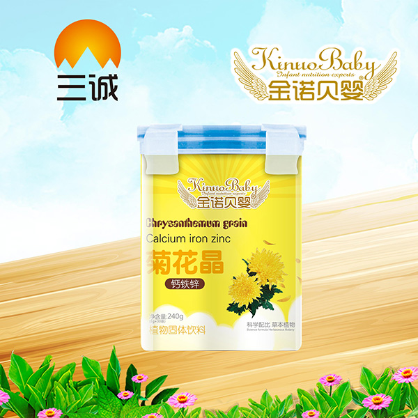 金諾貝嬰菊花晶-鈣鐵鋅