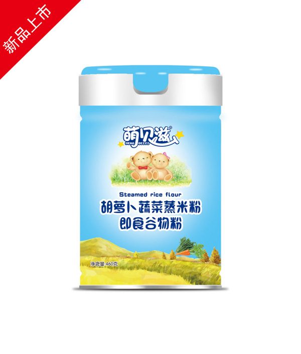 萌貝滋蒸米粉-胡蘿卜蔬菜