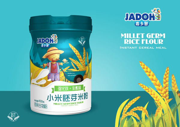 嘉多慧小米胚芽米粉-強(qiáng)化鐵+乳酸菌