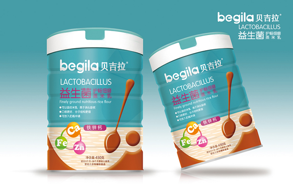 貝吉拉益生菌護暢細磨蒸米乳 鐵鋅鈣 聽裝