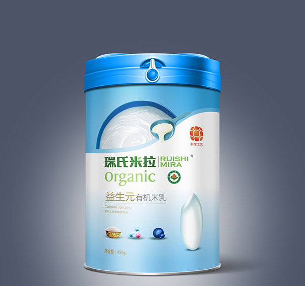 瑞氏米拉益生元有機米乳450g