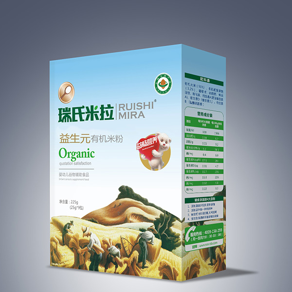 瑞氏米拉益生元有機米粉225g