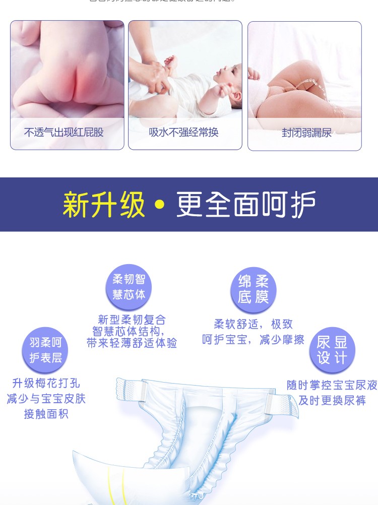 優(yōu)布嬰兒紙尿褲嬰兒用品舒爽干凈透氣云柔絲滑尿不濕6.jpg