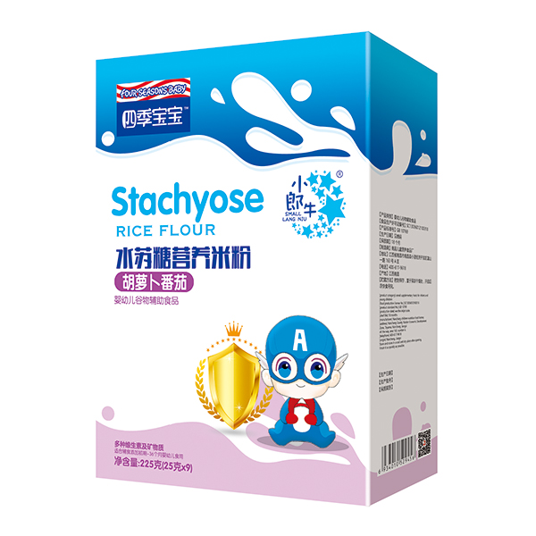 四季寶寶水蘇糖營養(yǎng)米粉盒裝-胡蘿卜番茄