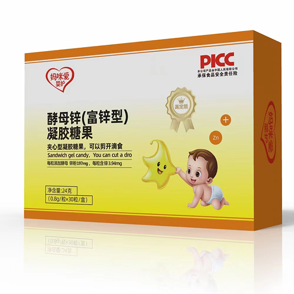媽咪愛嬰護(hù)酵母鋅(富鋅型)凝膠糖果