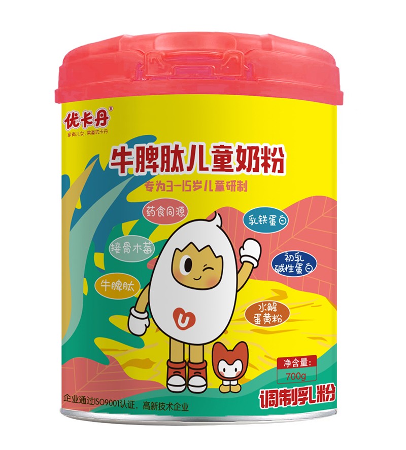 優(yōu)卡丹牛脾肽兒童奶粉