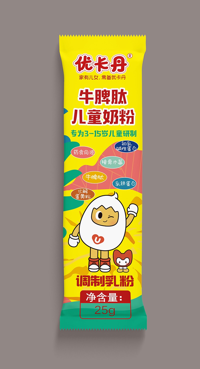 優(yōu)卡丹牛脾肽兒童奶粉 25g