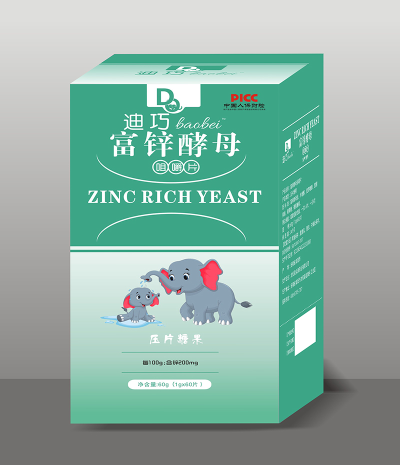 迪巧baobei富鋅酵母咀嚼片