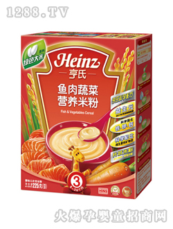 亨氏魚肉蔬菜營(yíng)養(yǎng)米粉